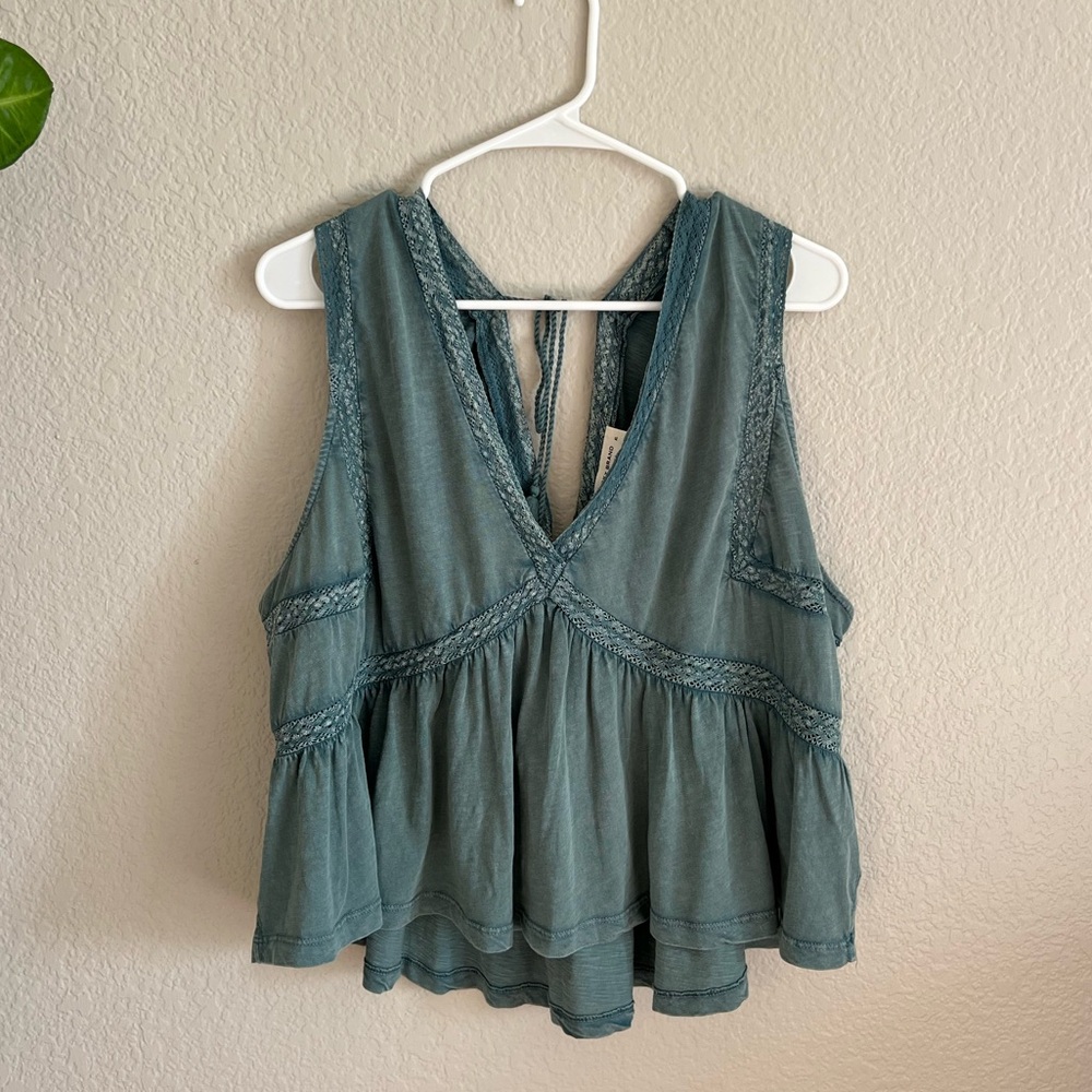 Beautiful Blue Lucky Brand Top 🫐